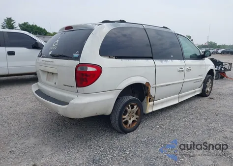 2001 Dodge Grand Caravan Sport z USA, uszkodzony, nr VIN 2B4GP44351R255978
